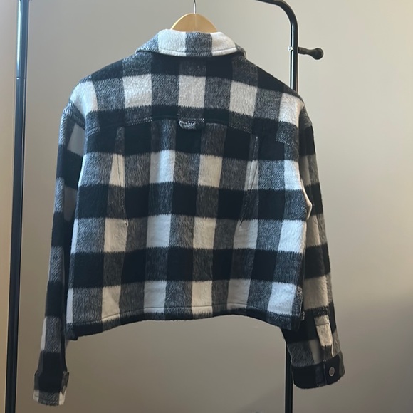 Zara Plaid Shacket - Picture 4 of 5